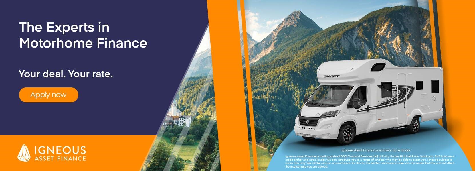 Igneous Asset Finance - The Experts in Motorhome Finance