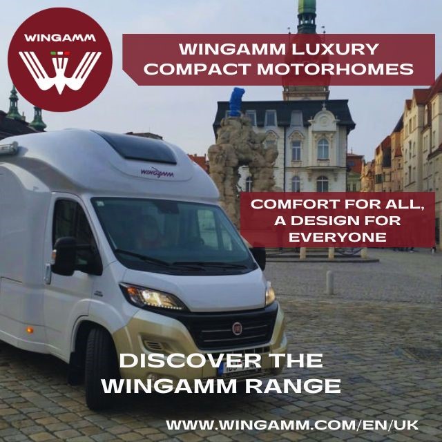 Wingamm Luxury Compact Motorhomes. Comfort for all, a design for everyone